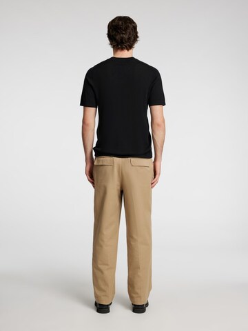 T-Shirt SELECTED HOMME en noir