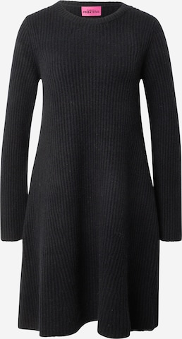 Abito in maglia di Frogbox in nero: frontale