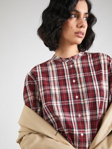 Camicia da donna di TOMMY HILFIGER in rosso