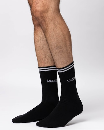 SNOCKS Athletic Socks in Black