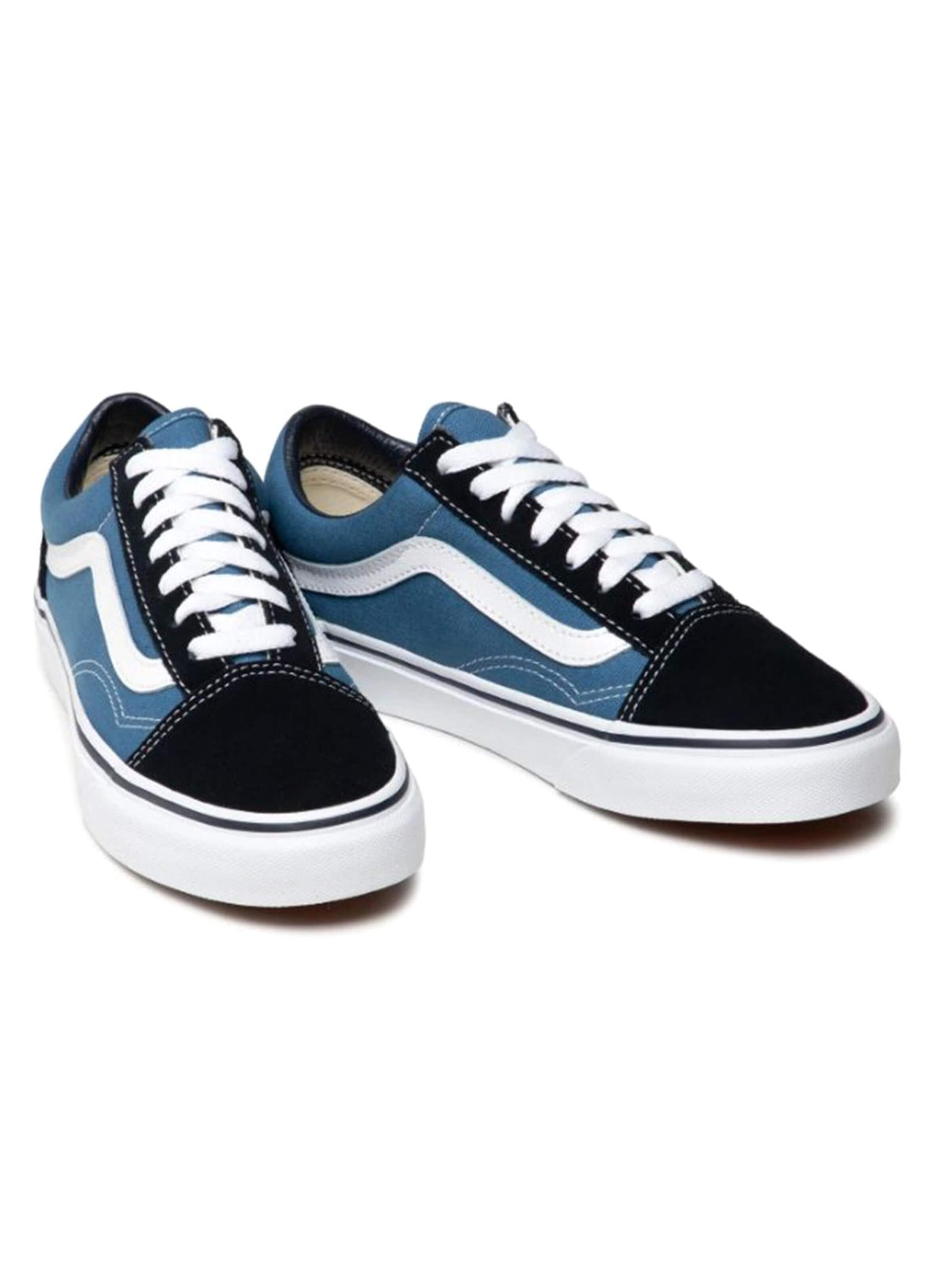 VANS Sportieve veterschoen in Blauw