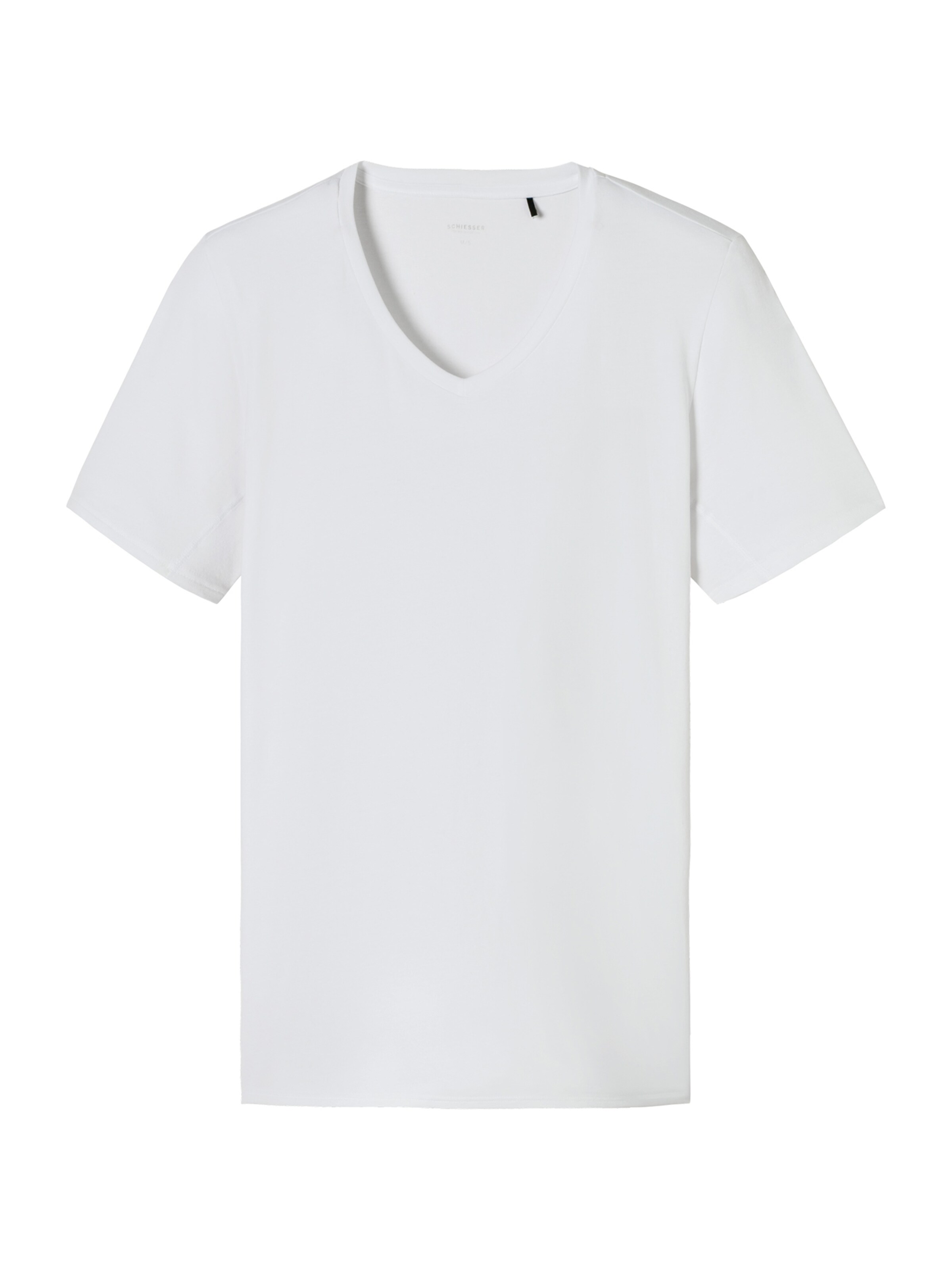 SCHIESSER Shirt ' Premium Cotton ' in White: front