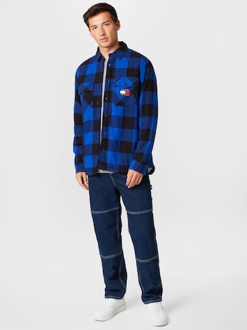 TOMMY HILFIGER Regular Fit Hemd in Blau