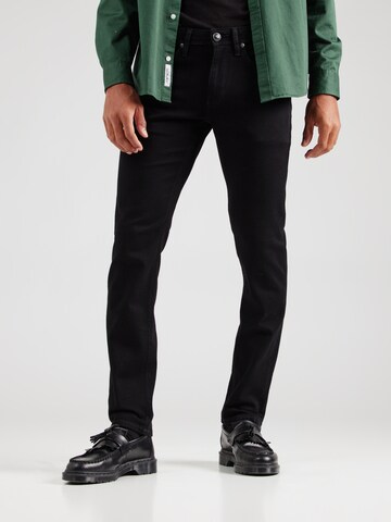 Slimfit Jeans '94NICO' de la Gang pe negru: față