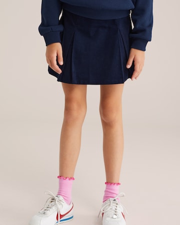 WE Fashion Юбка в Синий: спереди