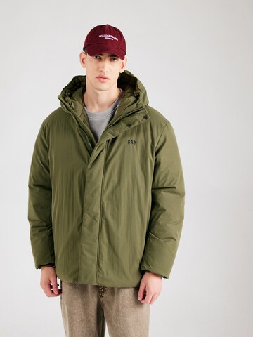Veste d’hiver GAP en vert : devant