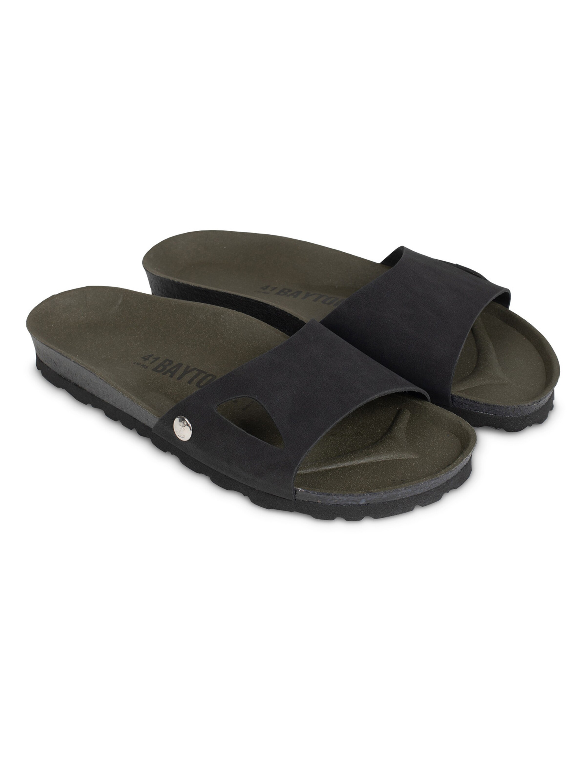 Bayton Pantoletter 'Gecko' i sort