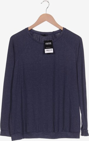 TOPSHOP Langarmshirt M in Blau: predná strana