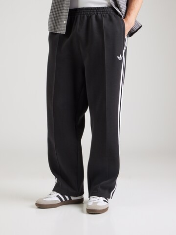 ADIDAS ORIGINALS - Loosefit Pantalón 'SPACER' en negro: frente