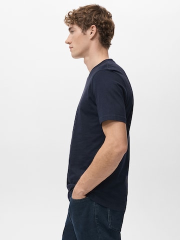 MANGO MAN Tričko 'CHERLO' - Modrá