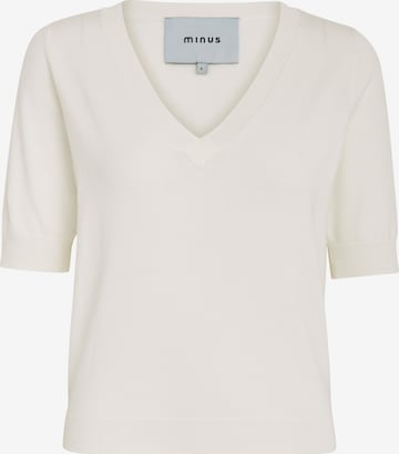 minus Shirt in Weiß: predná strana