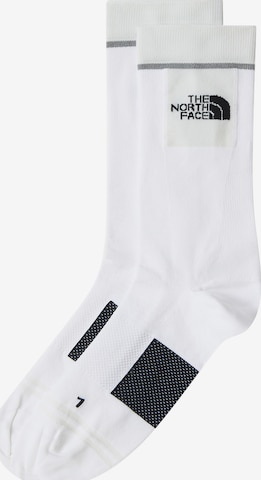 THE NORTH FACESportske čarape - bijela boja: prednji dio