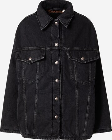 LEVI'S ® Between-Season Jacket 'Fly Trucker' in Black: front