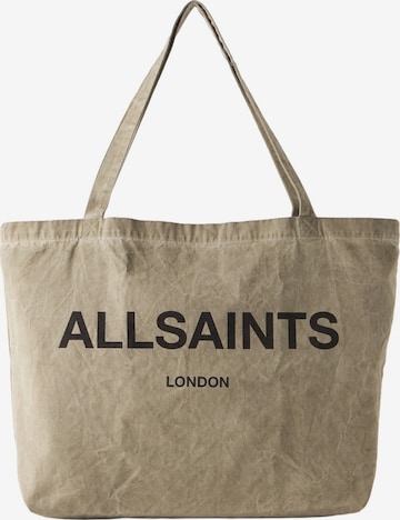 AllSaints - Shopper 'UNDERGROUND' en marrón: frente