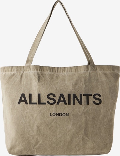 AllSaints Shopper torba 'UNDERGROUND' veličine One Size u svijetlosmeđa / crna, Pregled proizvoda