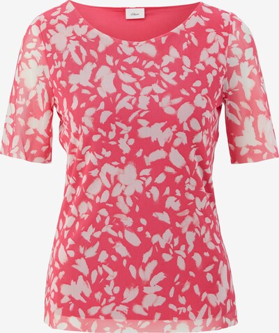 Marškinėliai iš s.Oliver BLACK LABEL, spalva – rožinė / balta, Prekių apžvalga