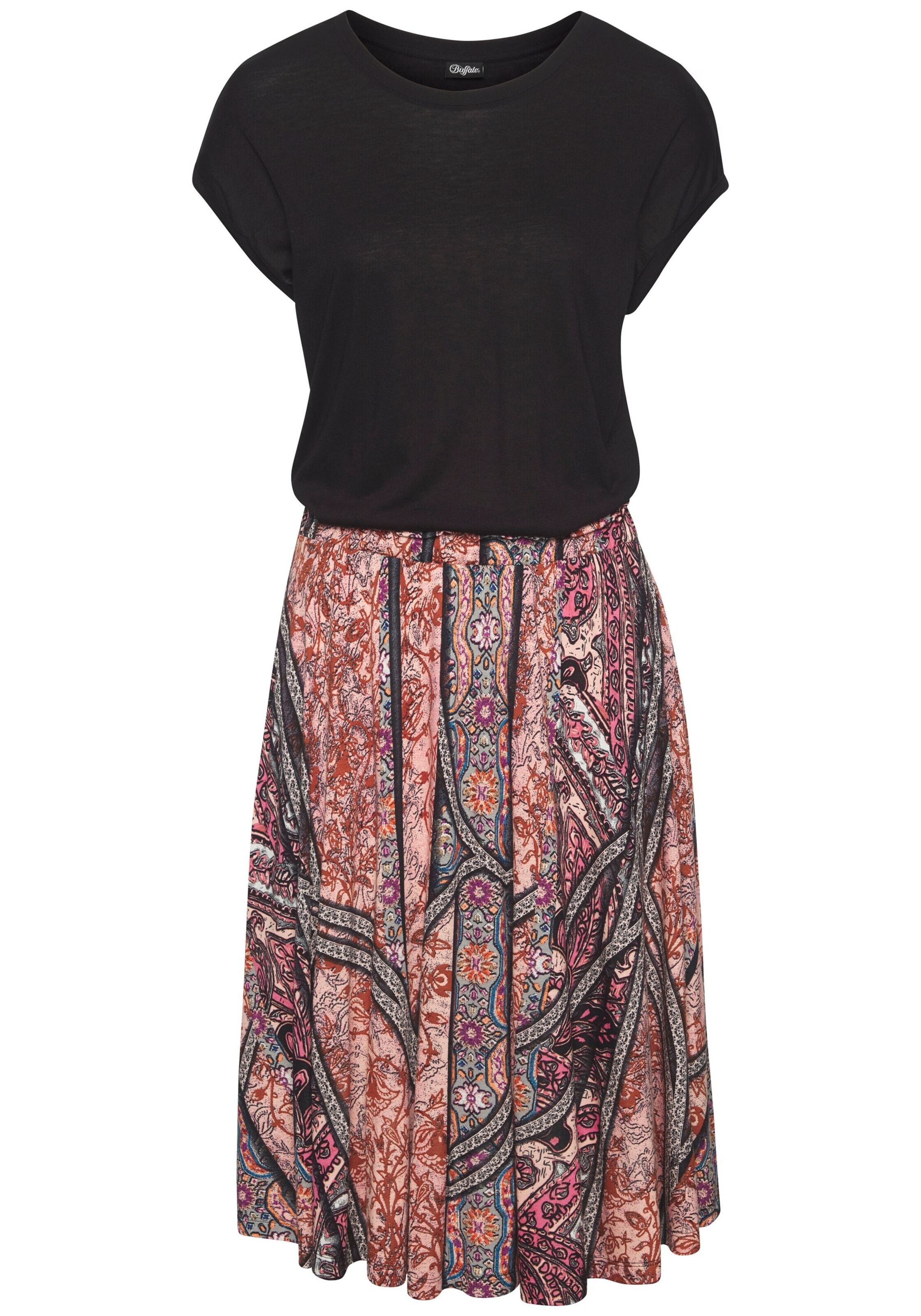 BUFFALO Šaty – černá: přední strana