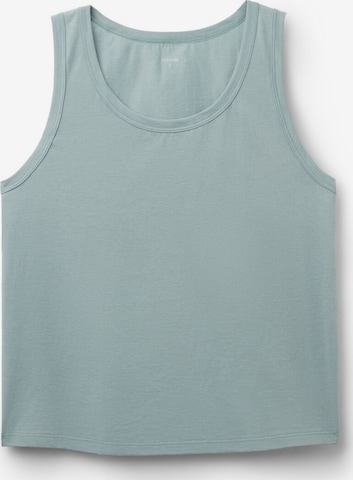 Tezenis Pajama Shirt in Green: front