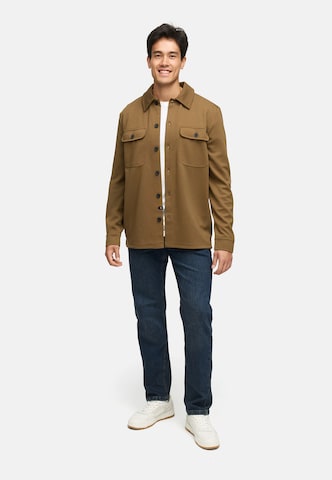 INDICODE JEANS Comfort Fit Hemd 'INNello' in Grün
