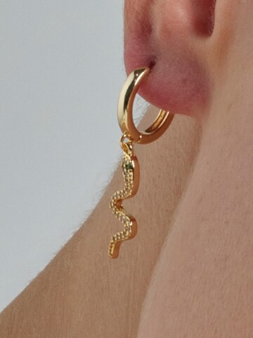 Luxenter Earrings 'Rysil' in Gold
