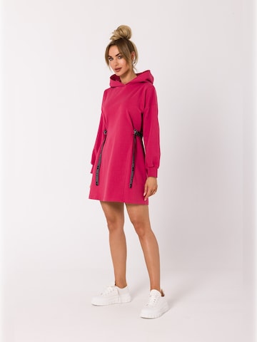 made of emotion - Vestido en naranja: frente