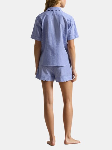 Pyjama ' Scallop Seersucker ' Polo Ralph Lauren en bleu