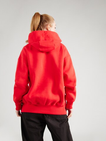 Nike Sportswear Tréning póló 'Phoenix Fleece' - piros