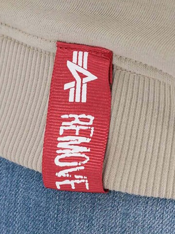 ALPHA INDUSTRIES Sweatshirt 'Basic' in Beige