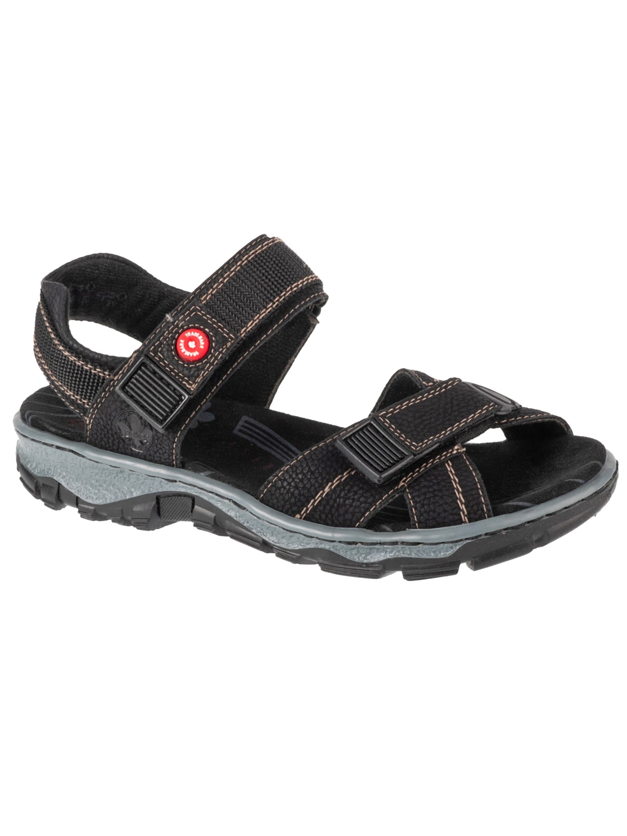 Sandales 'Rieker Sandals 68851' Rieker en noir : devant