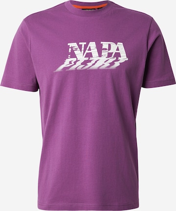 NAPAPIJRIMajica 'S-LODESTAR' - ljubičasta boja: prednji dio
