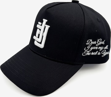 Casquette 'LETTER TO GOD' ATELIER OF FAITH en noir : devant