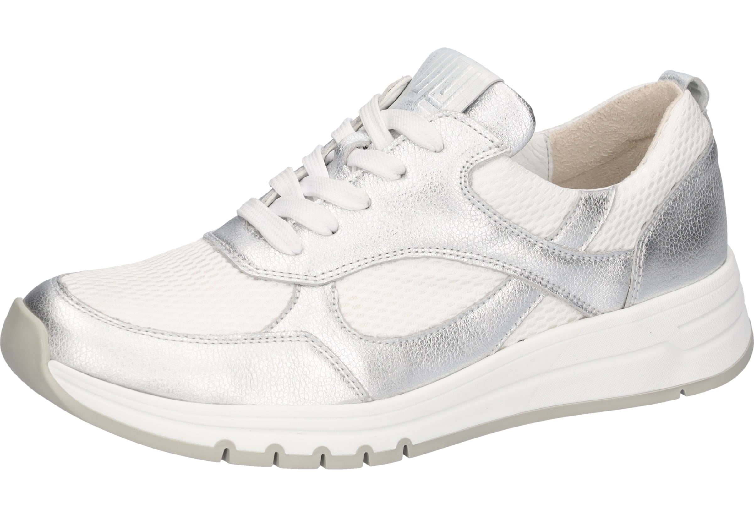WALDLÄUFER Sneakers in Silver: front