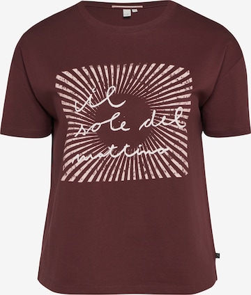 QS T-Shirt in Rot: Vorderseite