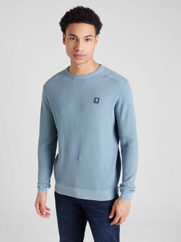 Pull-over GARCIA en bleu : devant