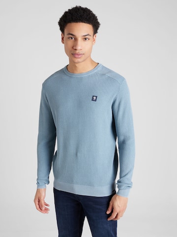 GARCIA Sweater in Blue: front