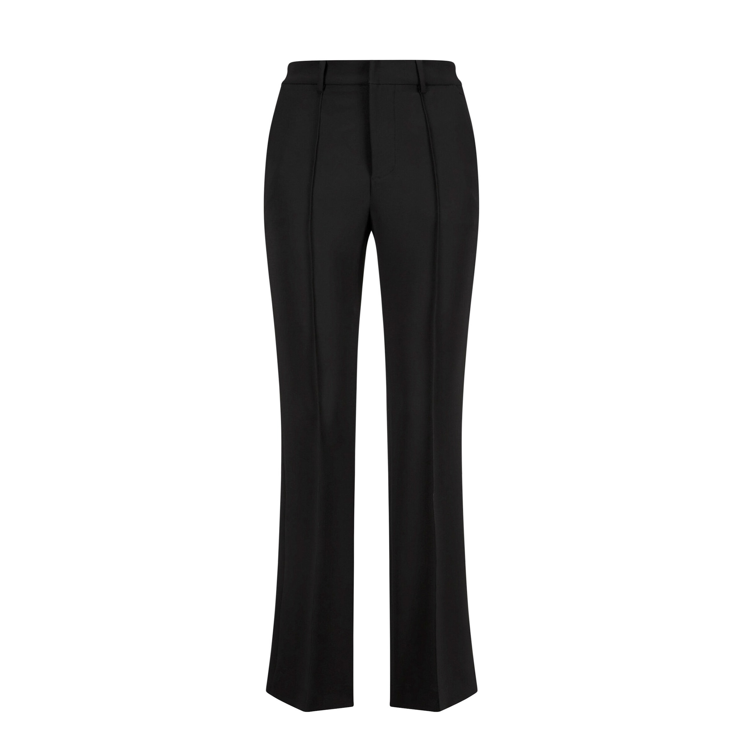 Coupe slim Pantalon à plis Nicowa en noir : devant