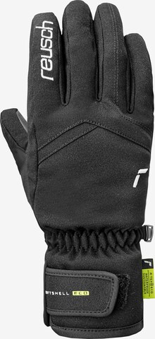 REUSCH Athletic Gloves 'Eden R-TEX® ECO' in Black