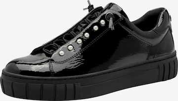 Baskets basses MARCO TOZZI en noir : devant