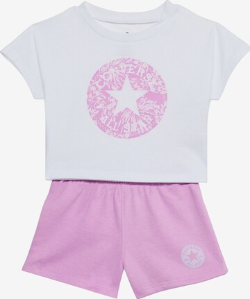 CONVERSE Setti värissä lila: etupuoli