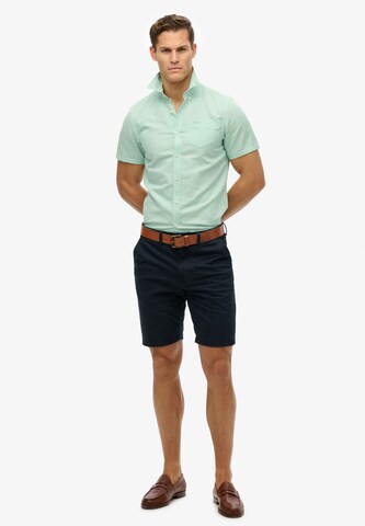 Superdry Regular fit Overhemd in Groen
