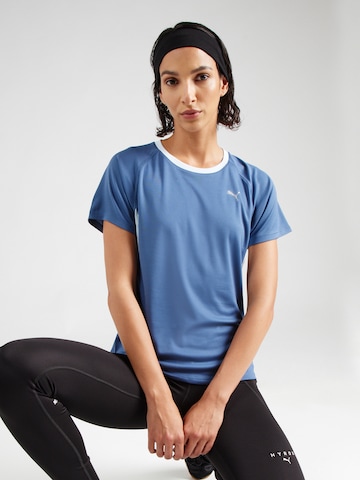 PUMA Функциональная футболка 'VELOCITY' в Синий: спереди