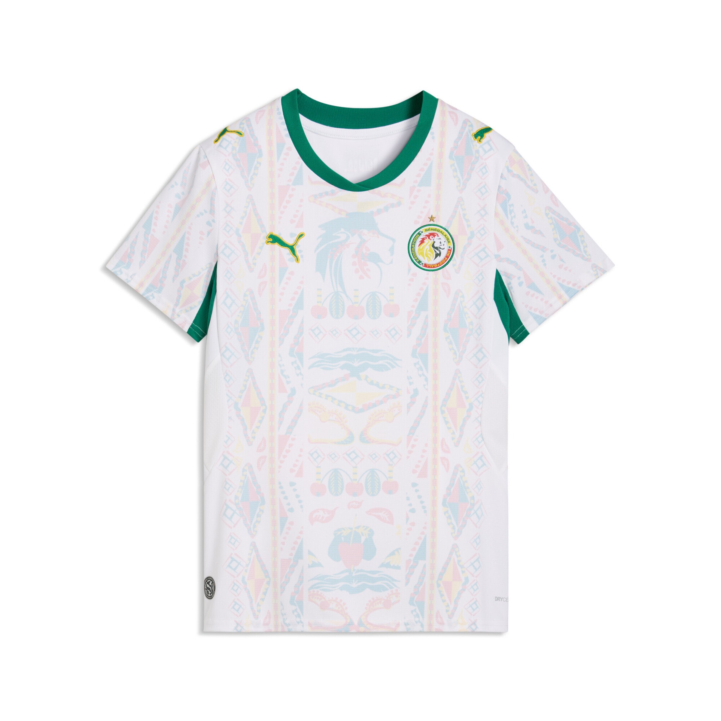 Maillot 'Senegal 2026' PUMA en blanc : devant