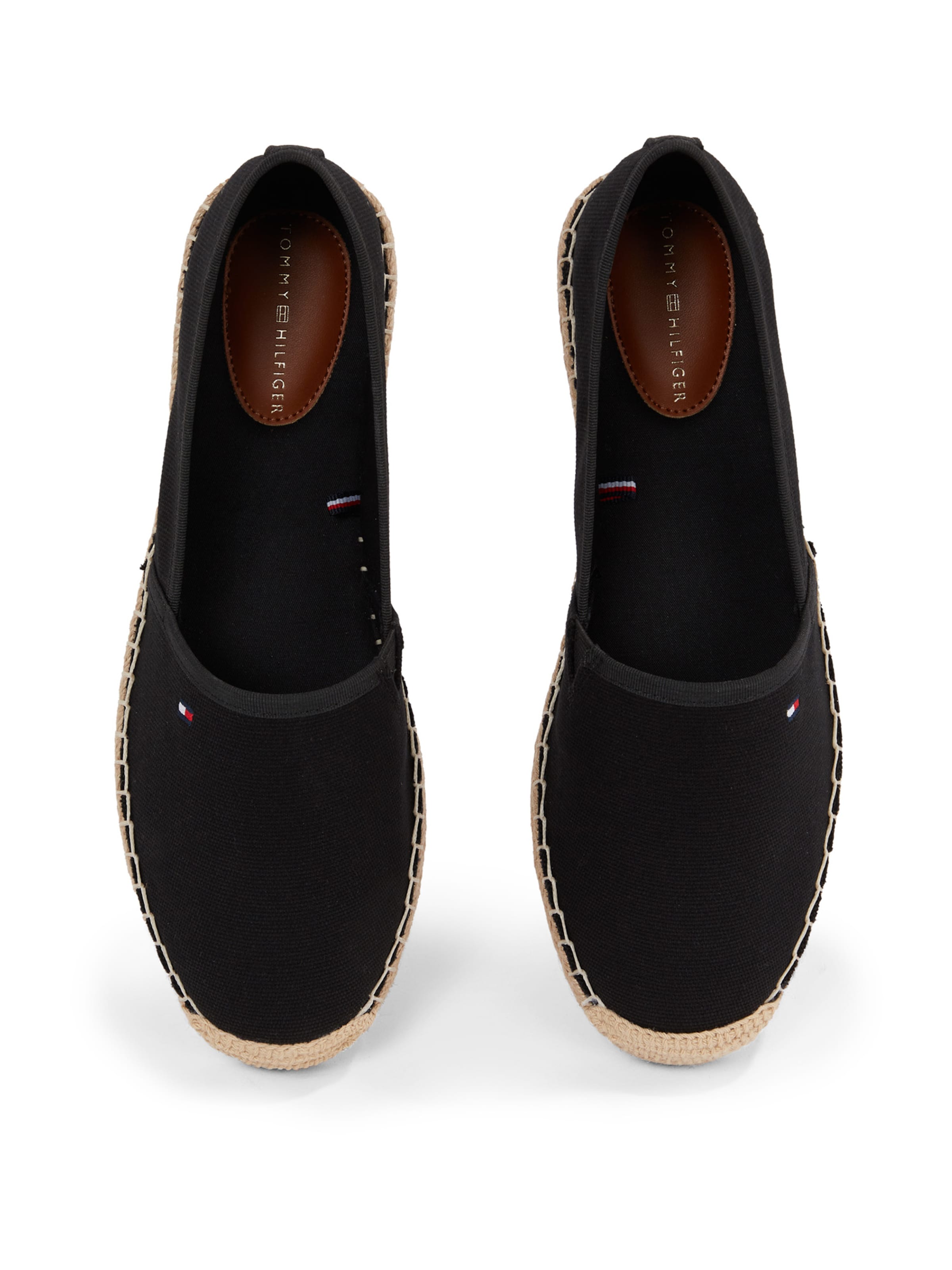 TOMMY HILFIGER Espadrilles in Black