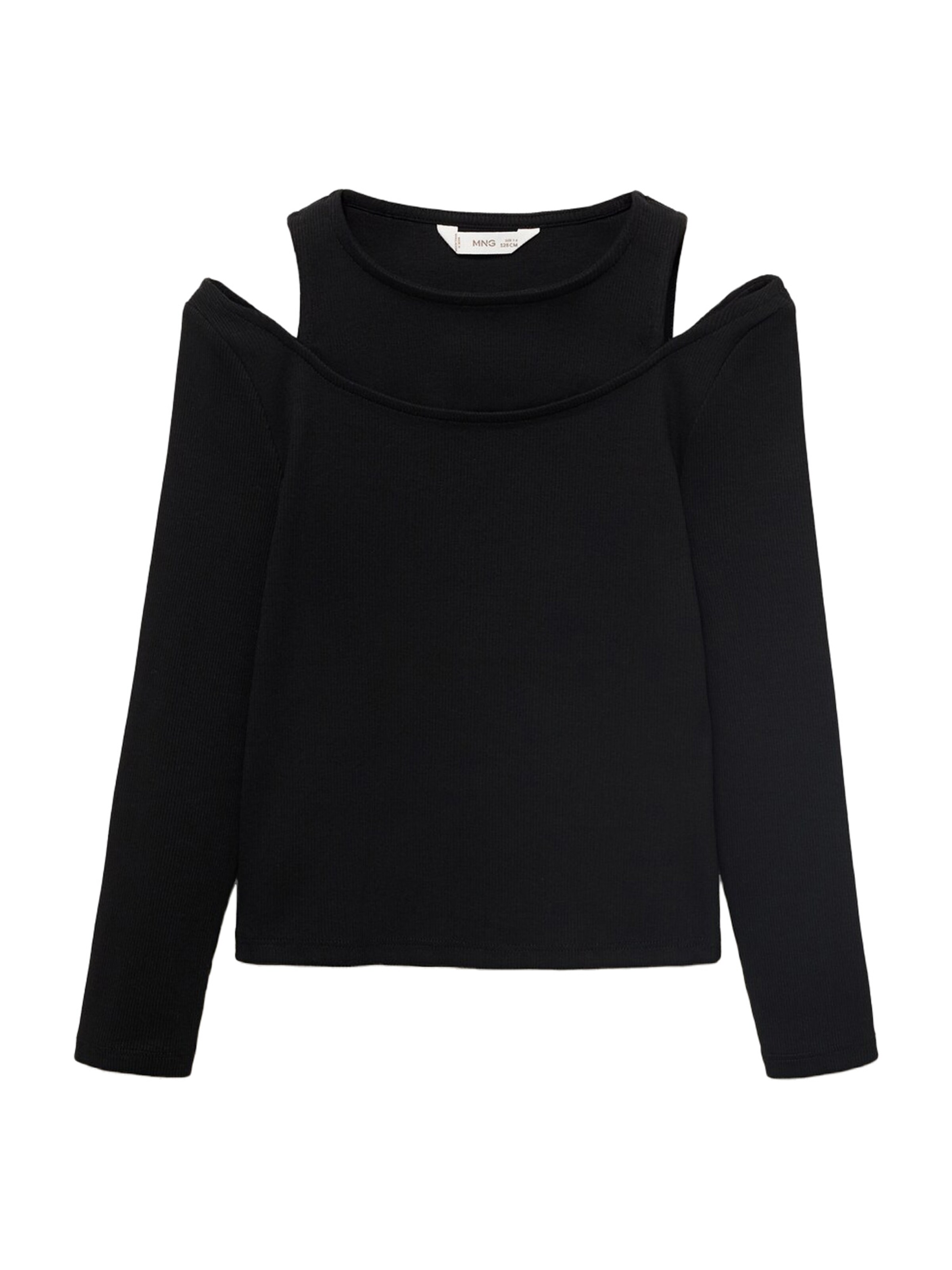 MANGO KIDSMajica - crna boja: prednji dio