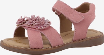 LURCHI Sandale in Pink: Vorderseite