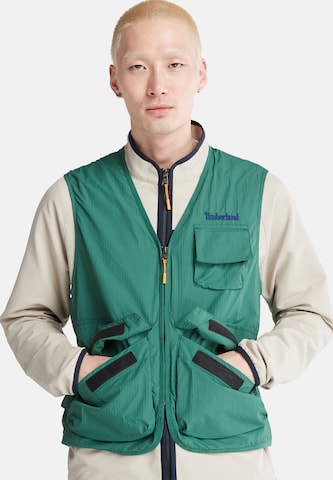 TIMBERLAND Bodywarmer 'DWR Stow Go' in Groen: voorkant