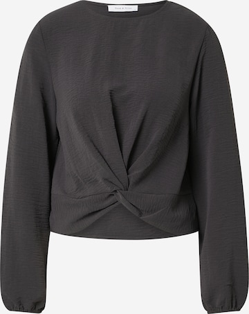 ONLY Blouse 'METTE' in Grey: front