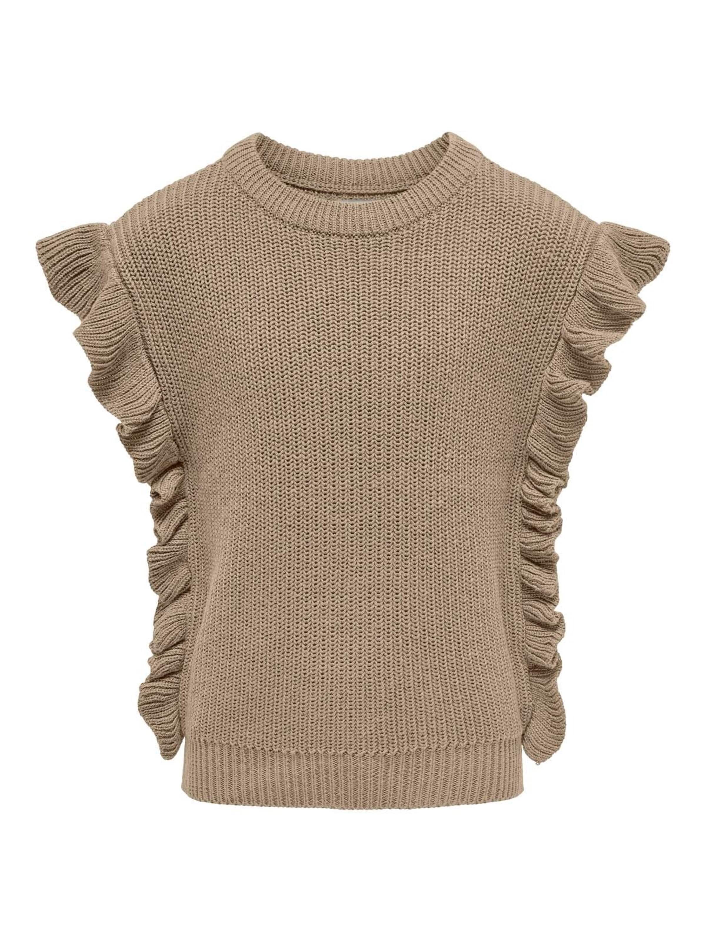 ONLY Sweater 'Gitta' in Beige: front
