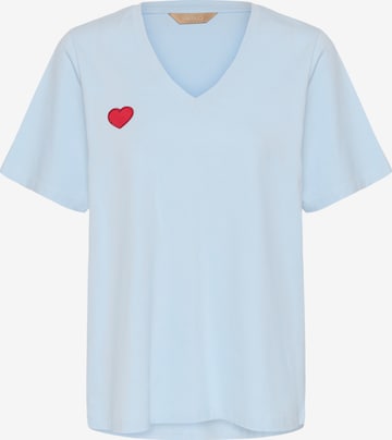 CULTURE - Camiseta 'CUliba' en azul: frente