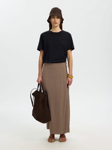 SELECTED Skirt in Brown
